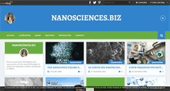 Desktop Screenshot of nanosciences.biz