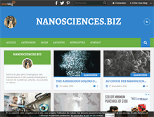 Tablet Screenshot of nanosciences.biz